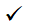 Checkmark icon